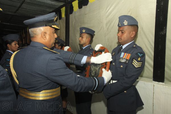 The Commissioning and Passing Out Parade at SLAF Diyatalawa